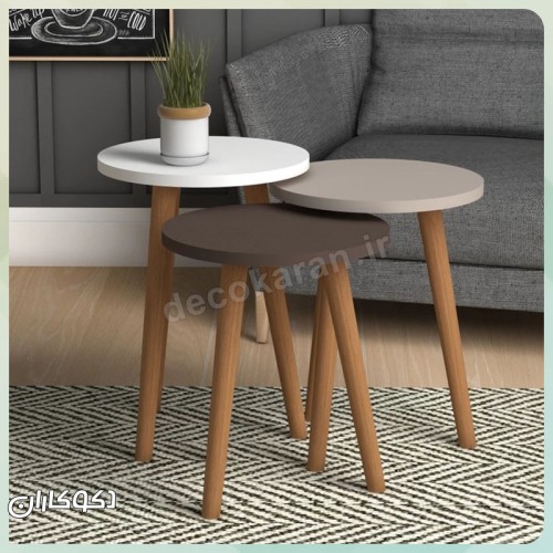 میز عسلی دکوکاران مدل AS103