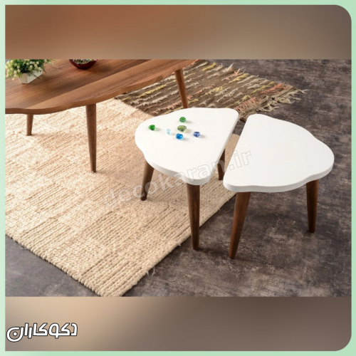 ست میز جلومبلی و عسلی دکوکاران مدل MJ11۶