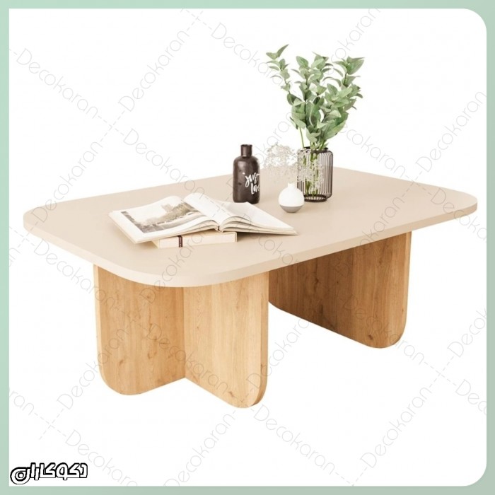 میز جلومبلی مدرن مدل MJ130 دکوکاران با MDF ضدخش و ضدلک