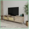 میز تلویزیون حصیری دکوکاران مدل MV141