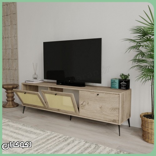 میز تلویزیون حصیری دکوکاران مدل MV141