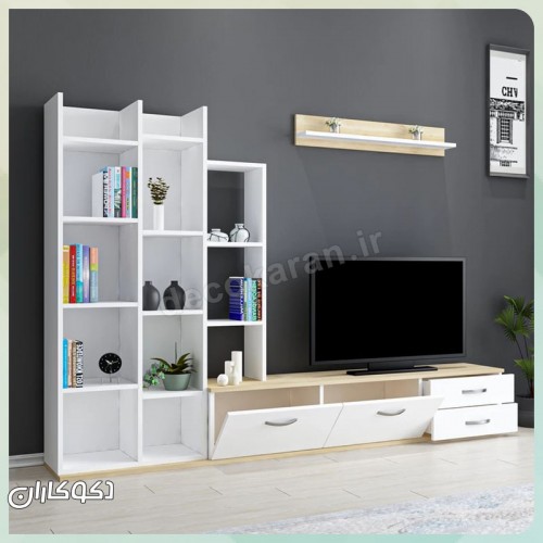 میز تلویزیون + شلف دکوکاران مدل MV110	