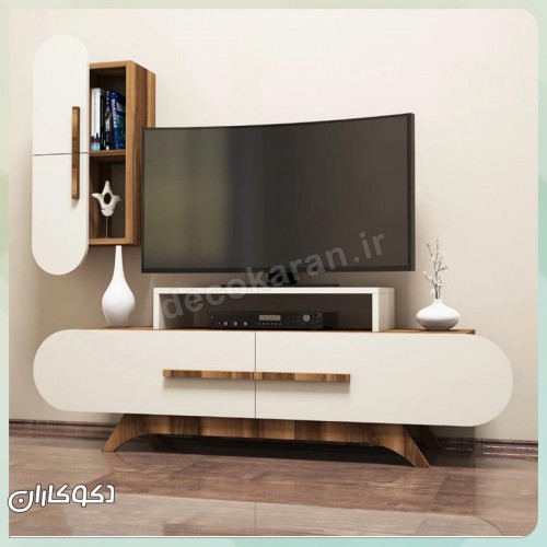میز تلویزیون بهمراه شلف دکوکاران مدل MV120