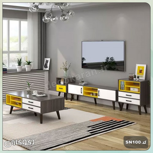 ست اتاق نشیمن دکوکاران مدل SN100