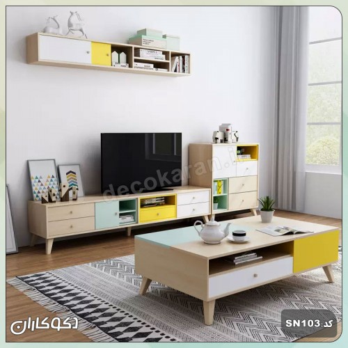 ست اتاق نشیمن دکوکاران مدل SN103