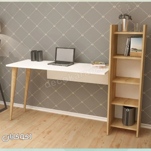 میز تحریر کتابخانه دار دکوکاران مدل MTK130