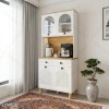 کافی بار MDF نئوکلاسیک مدل KF102 با درب ممبران