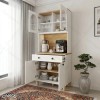 کافی بار MDF نئوکلاسیک مدل KF102 با درب ممبران