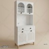 کافی بار MDF نئوکلاسیک مدل KF102 با درب ممبران