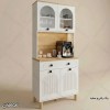 کافی بار MDF نئوکلاسیک مدل KF102 با درب ممبران