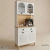 کافی بار MDF نئوکلاسیک مدل KF102 با درب ممبران