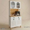 کافی بار MDF نئوکلاسیک مدل KF102 با درب ممبران