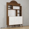 کافی بار MDF مدل KF101 با درب وکیوم ممبران