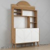 کافی بار MDF مدل KF101 با درب وکیوم ممبران