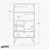 کافی بار MDF مدل KF106