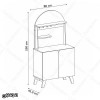 کافی بار MDF مدل KF109 دکوکاران
