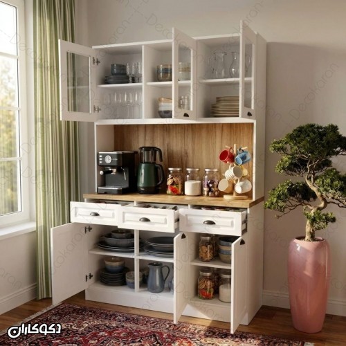 کافی بار MDF ممبران مدل KF129 دکوکاران