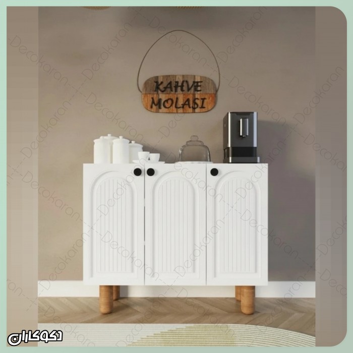 کافی‌بار مدرن KF104 دکوکاران؛ ترکیب سادگی اسکاندیناوی و نظم لوکس برای خانه‌های امروز