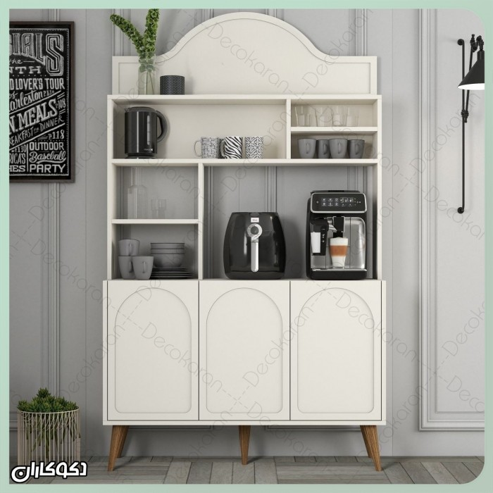 کافی‌بار خانگی KF101 دکوکاران؛ ایستگاه کامل قهوه و نظم آشپزخانه