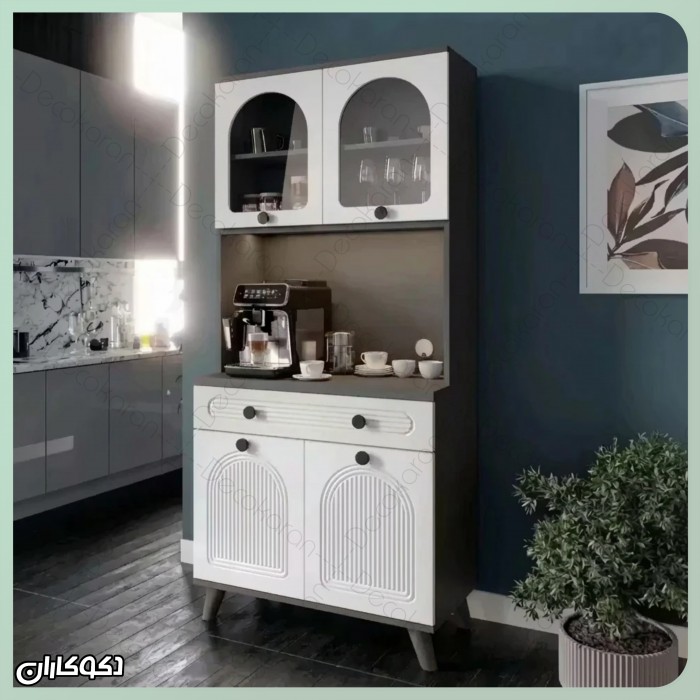 کافی‌بار مدل KF102 دکوکاران | ایستگاه قهوه لوکس و منظم برای خانه‌های خاص