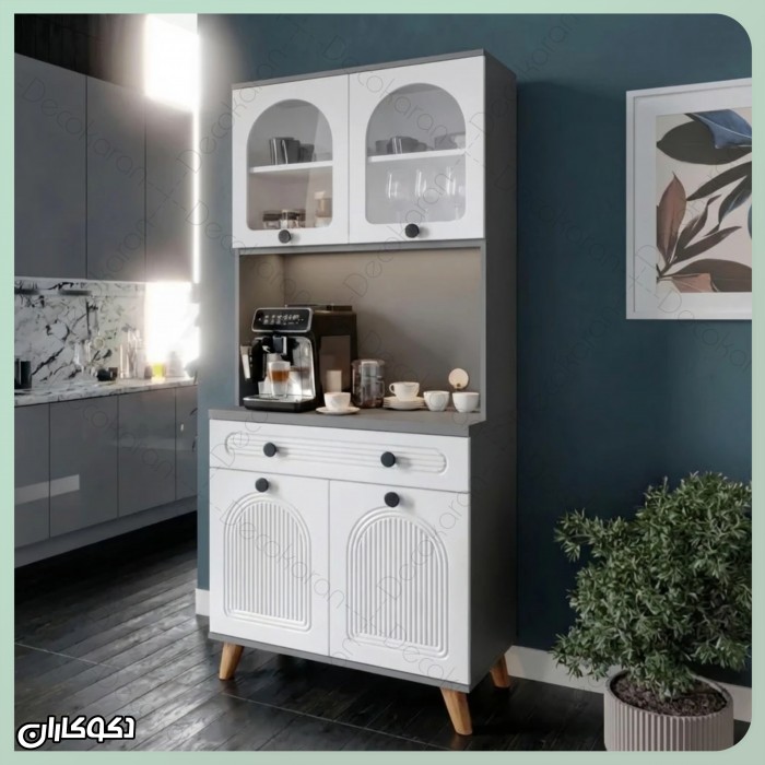 کافی‌بار مدل KF102 دکوکاران | ایستگاه قهوه لوکس و منظم برای خانه‌های خاص