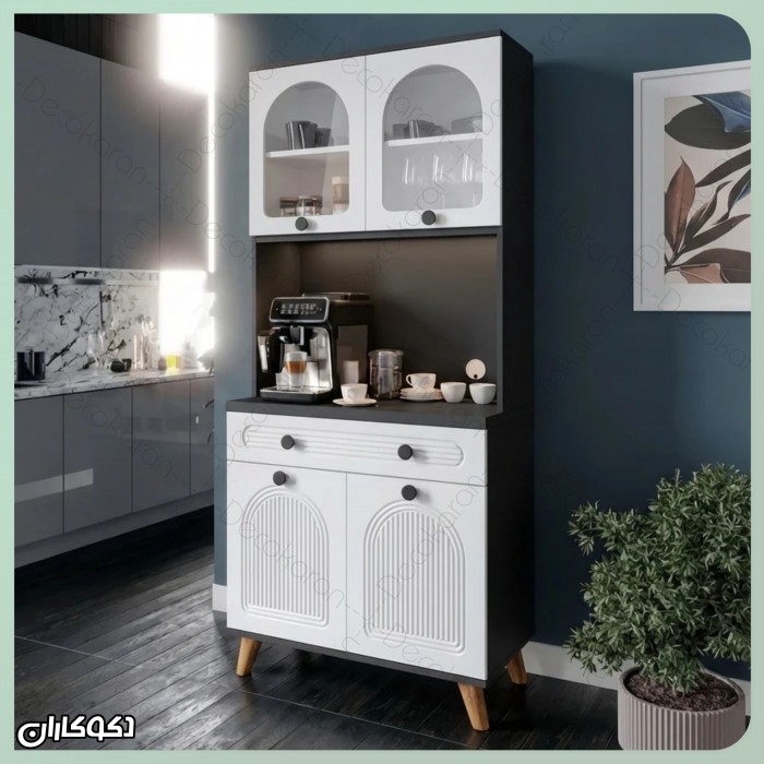 کافی‌بار مدل KF102 دکوکاران | ایستگاه قهوه لوکس و منظم برای خانه‌های خاص