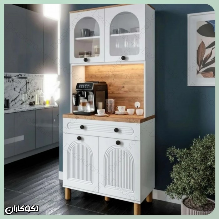 کافی‌بار مدل KF102 دکوکاران | ایستگاه قهوه لوکس و منظم برای خانه‌های خاص