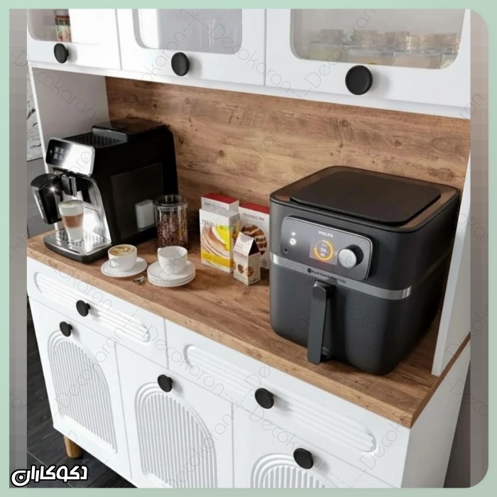 کافی بار خانگی مدل KF103 | تجربه نظم و زیباییِ یک کافه لوکس در آشپزخانه شما