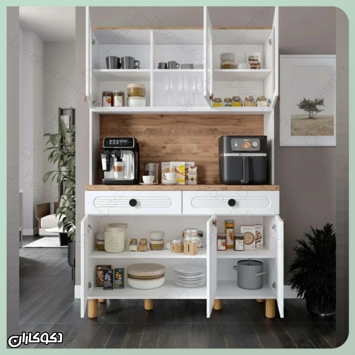 کافی بار خانگی مدل KF103 | تجربه نظم و زیباییِ یک کافه لوکس در آشپزخانه شما