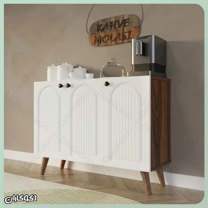 کافی‌بار مدرن KF104 دکوکاران؛ ترکیب سادگی اسکاندیناوی و نظم لوکس برای خانه‌های امروز