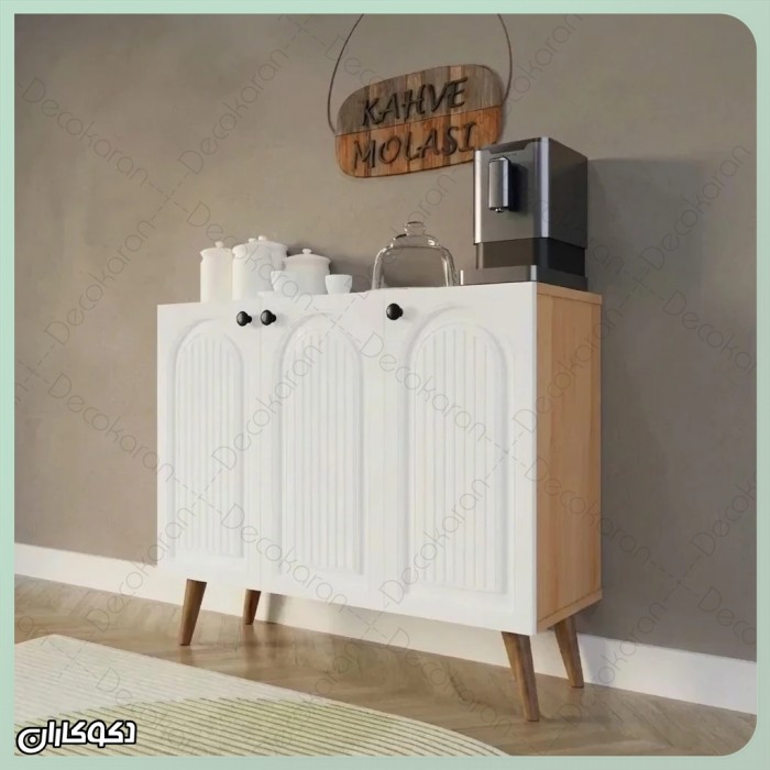 کافی‌بار مدرن KF104 دکوکاران؛ ترکیب سادگی اسکاندیناوی و نظم لوکس برای خانه‌های امروز