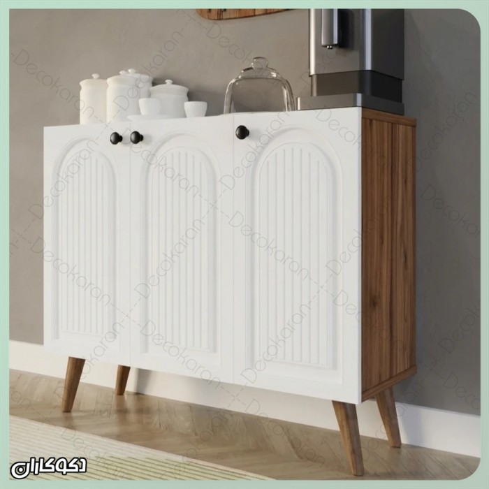 کافی‌بار مدرن KF104 دکوکاران؛ ترکیب سادگی اسکاندیناوی و نظم لوکس برای خانه‌های امروز