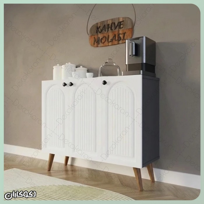 کافی‌بار مدرن KF104 دکوکاران؛ ترکیب سادگی اسکاندیناوی و نظم لوکس برای خانه‌های امروز