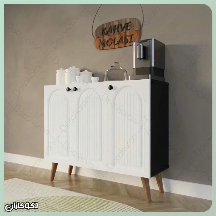 کافی‌بار مدرن KF104 دکوکاران؛ ترکیب سادگی اسکاندیناوی و نظم لوکس برای خانه‌های امروز