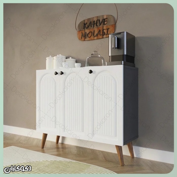 کافی‌بار مدرن KF104 دکوکاران؛ ترکیب سادگی اسکاندیناوی و نظم لوکس برای خانه‌های امروز