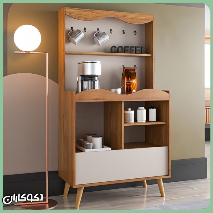 کافی بار خانگی مدل KF107؛ تجربه یک کافه لوکس و منظم در قلب خانه با دکوکاران