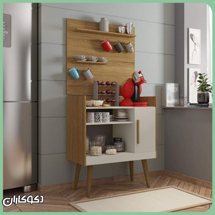 کافی بار خانگی KF108؛ ساخت یک کافه دنج و منظم با طراحی دکوکاران