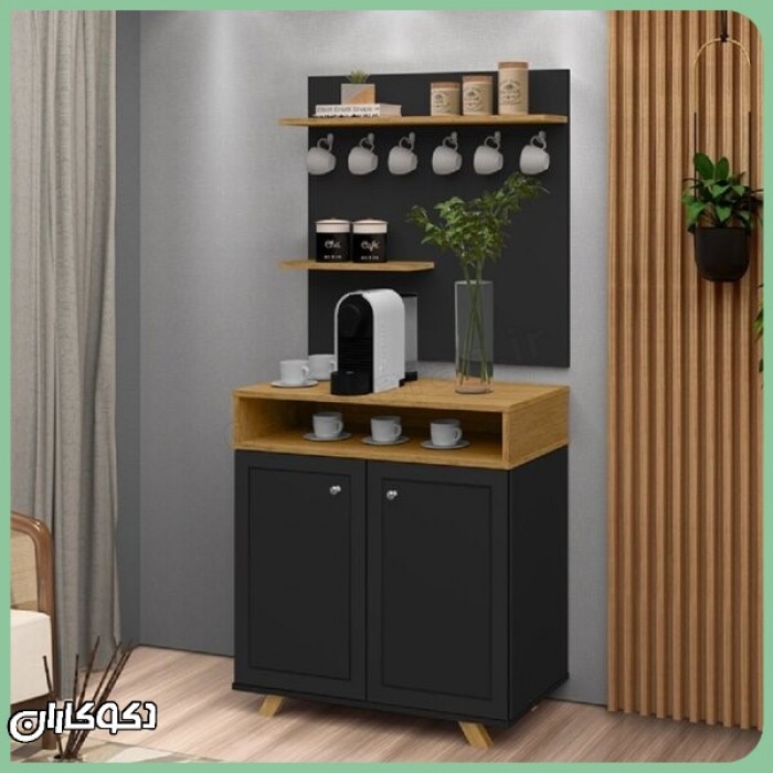 کافی بار خانگی مدل KF110؛ ایستگاه قهوه حرفه‌ای و کم‌جا با باکس نظم‌دهنده | دکوکاران