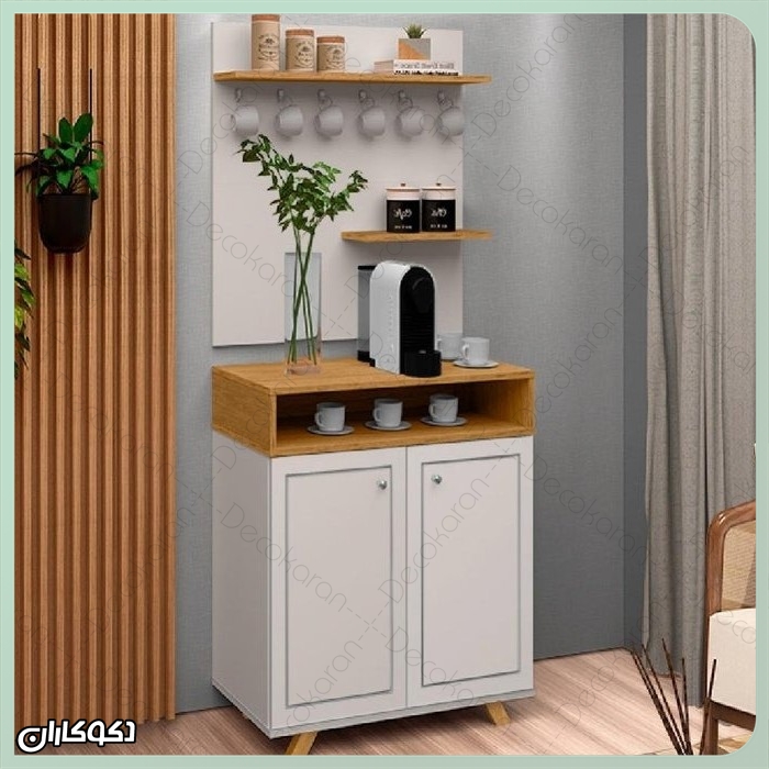 کافی بار خانگی مدل KF110؛ ایستگاه قهوه حرفه‌ای و کم‌جا با باکس نظم‌دهنده | دکوکاران