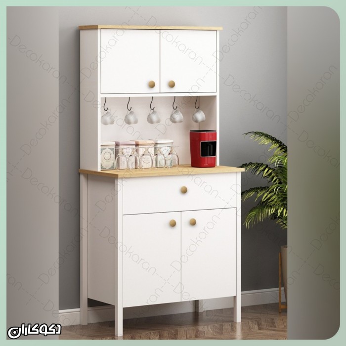 کافی بار خانگی دکوکاران مدل KF123 | عرض ۸۰ (کمد و کشودار)