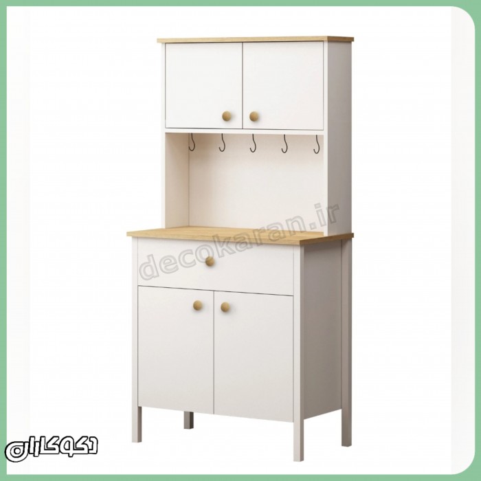 کافی بار خانگی دکوکاران مدل KF123 | عرض ۸۰ (کمد و کشودار)