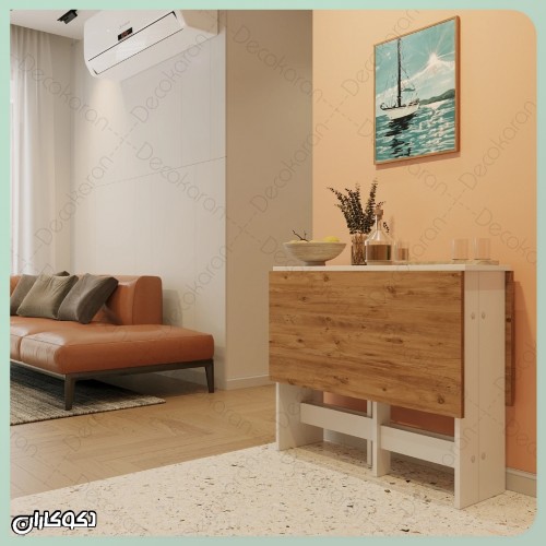 میز ناهارخوری تاشو دکوکاران مدل MN110