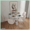 میز ناهارخوری تاشو دکوکاران با ام‌دی‌اف ضد خش و ضد لک – انتخابی بی‌رقیب برای فضاهای کوچک