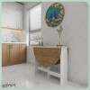 میز ناهارخوری تاشو دکوکاران با ام‌دی‌اف ضد خش و ضد لک – انتخابی بی‌رقیب برای فضاهای کوچک