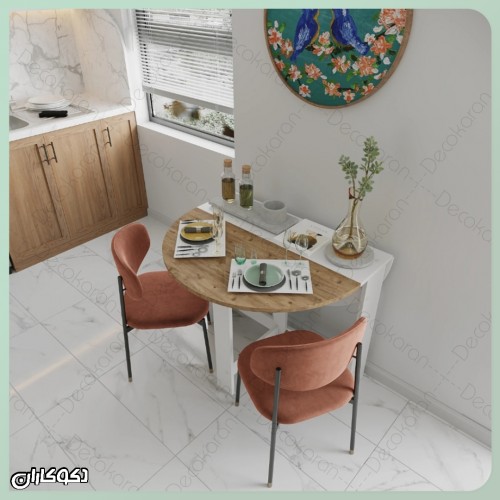 میز ناهارخوری تاشو دکوکاران مدل MN109