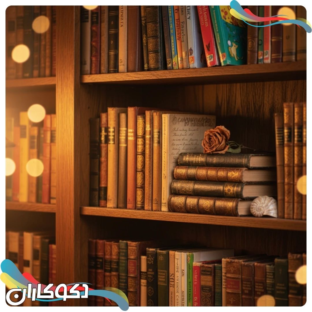 روانشناسی چیدمان کتابخانه آشفته و خلاق