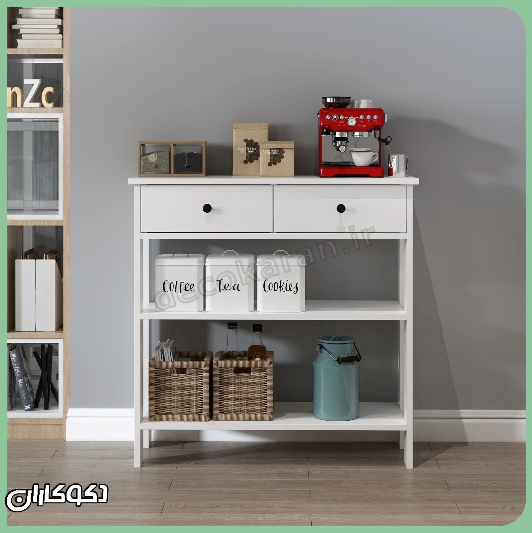 چیدمان میز بار کنسولی KF121 در دکوراسیون منزل