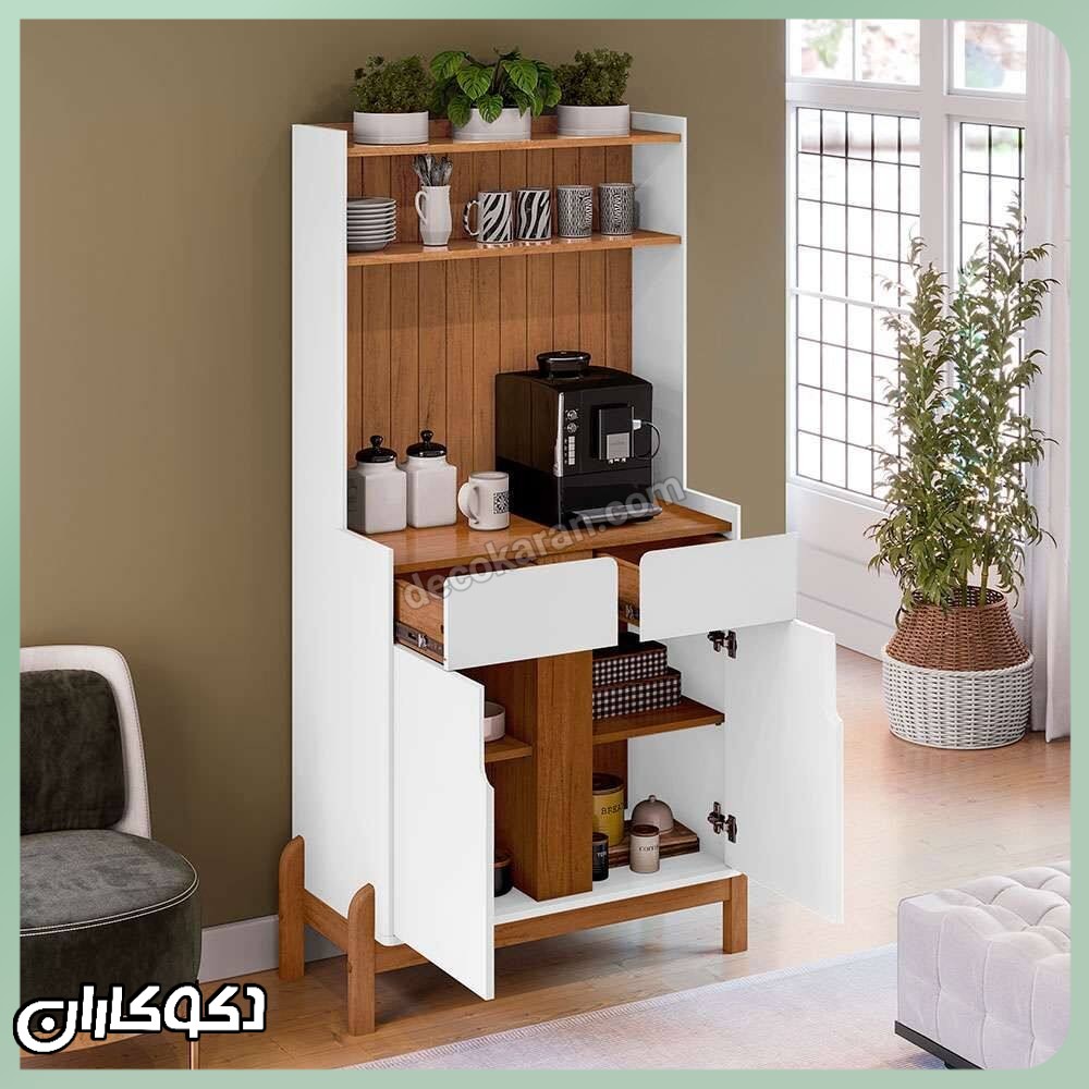 فضای داخلی کشو و کمد کافی بار مدل KF125