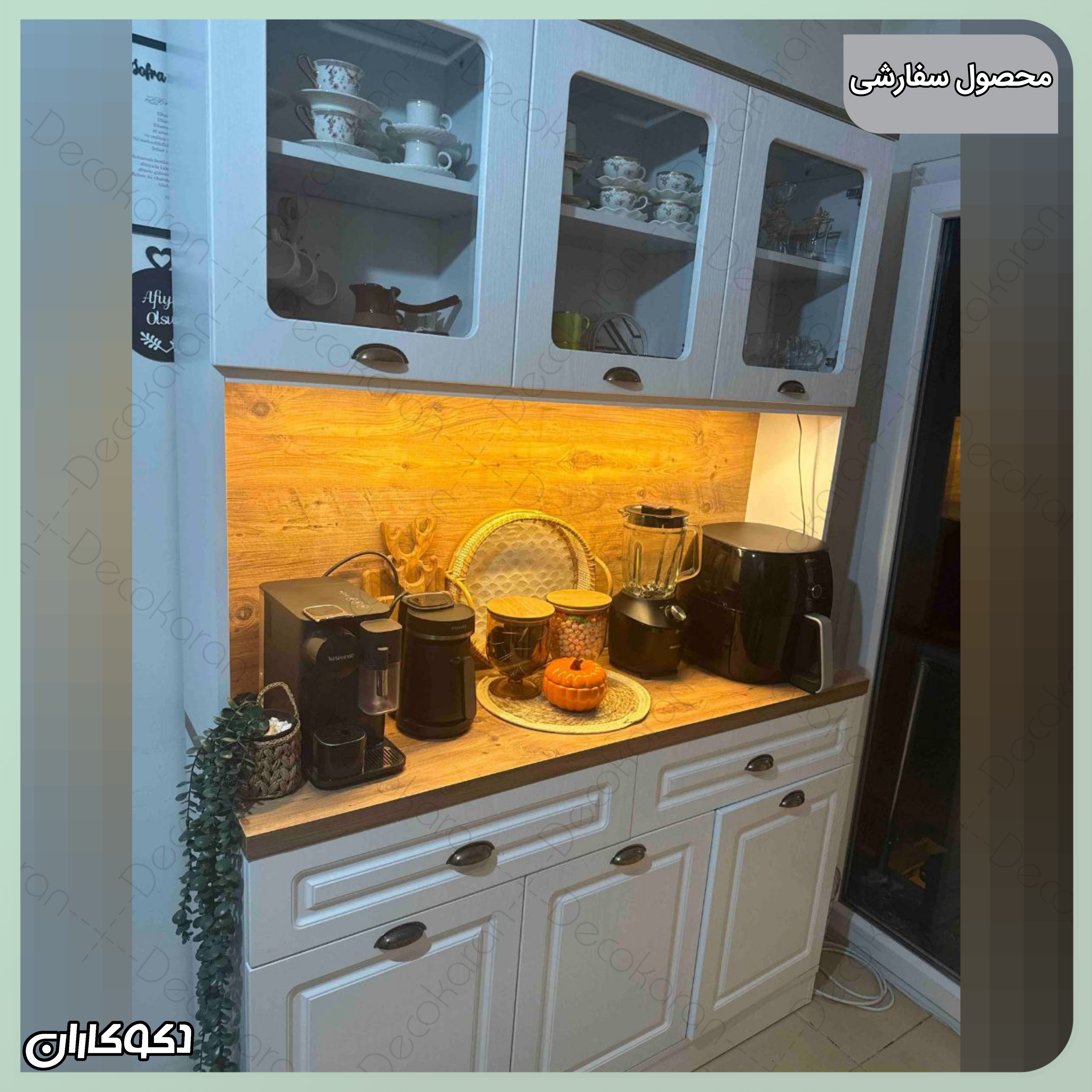 کافی بار سفارشی مدل kf129 دکوکاران