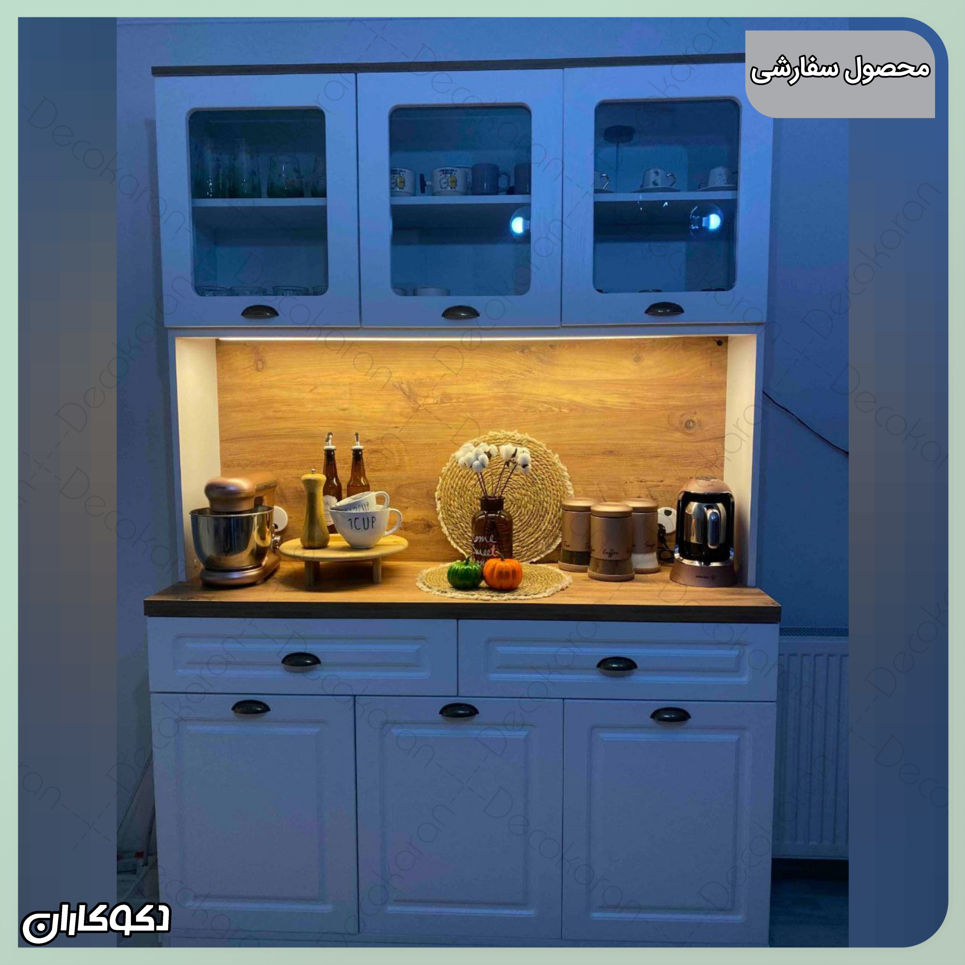 کافی بار سفارشی مدل kf129 دکوکاران